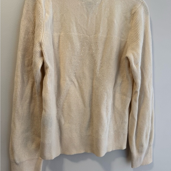 Rag & Bone Cream Cashmere Sweater - Picture 4 of 4